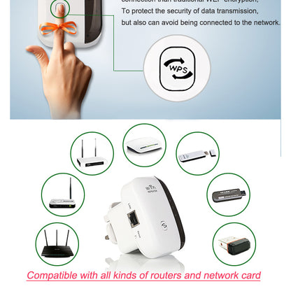 Wireless WiFi Repeater Wi-Fi Range Extender Electronics DealSniper.net