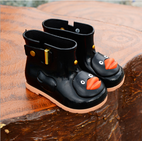 Children's rain boots Korean version of non-slip water shoes