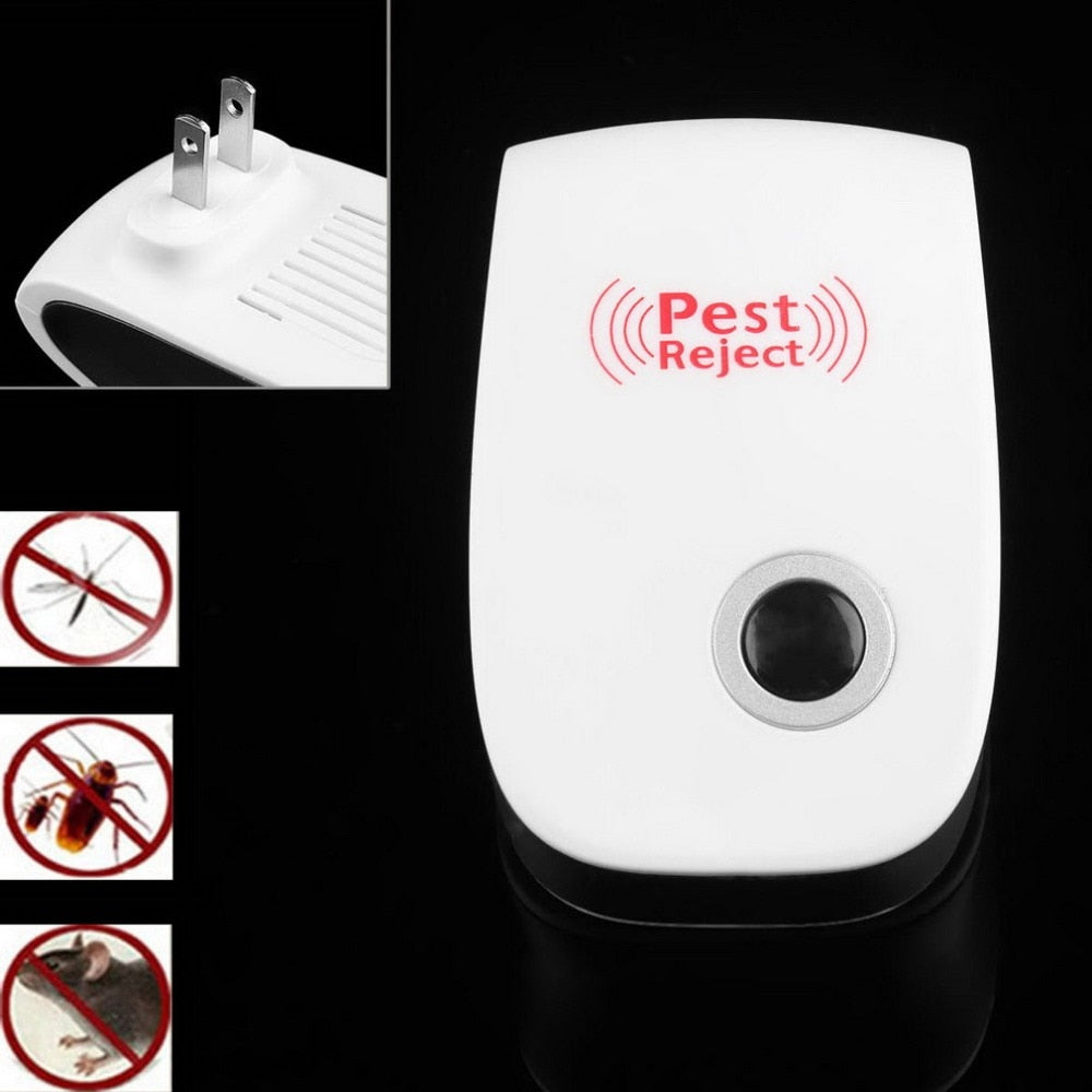 Electronic Ultrasonic Healthy Rechargeble Anti Mosquito Electronic dealsniper-net AU 4PCS