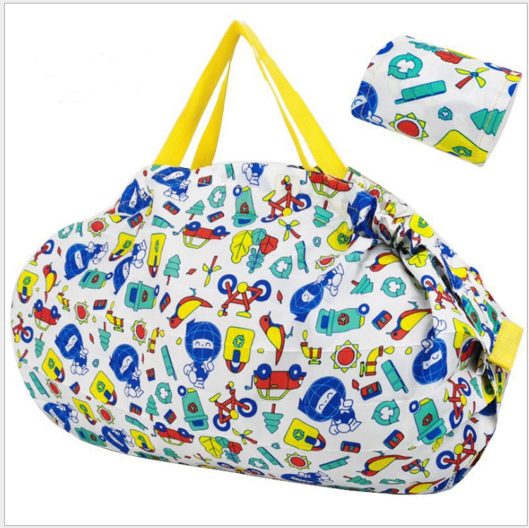 Eco-Friendly Shopping Bags Large Washable Reusable Women dealsniper-net Earth baby 53x48cm