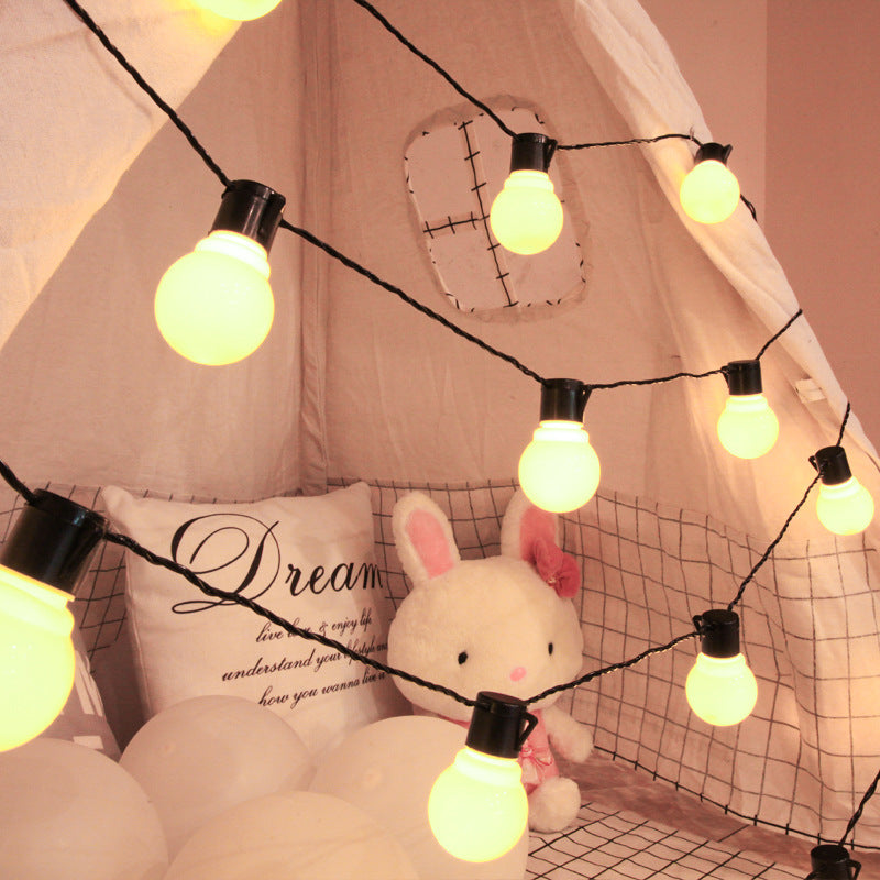 Thrisdar 10M 38LED G50 Globe LED Fairy String Light Outdoor Globe Ball Outdoor DealSniper.net