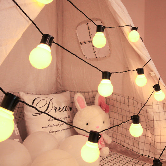 Thrisdar 10M 38LED G50 Globe LED Fairy String Light Outdoor Globe Ball Outdoor DealSniper.net