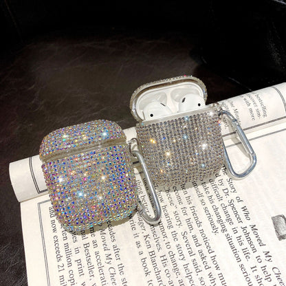 Rhinestone Drop-resistant Bluetooth Headset Protective Cover Electronics dealsniper-net