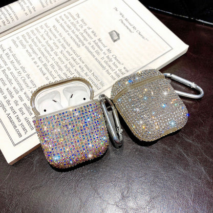 Rhinestone Drop-resistant Bluetooth Headset Protective Cover Electronics dealsniper-net