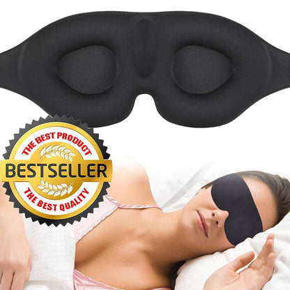 3D Sleep Mask For Men & Women Eye Mask For Sleeping Blindfold Travel Accessories