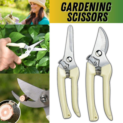 2 Pack Pruning Shears Cutter Home Gardening Plant Scissor Branch Garden Pruner Garden dealsniper-net