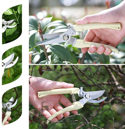 2 Pack Pruning Shears Cutter Home Gardening Plant Scissor Branch Garden Pruner Garden dealsniper-net