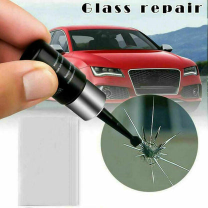 Car Glass Repair Kit Fix Car Glass Windshield Windscreen Chip Crack Repair Tools Vehicle dealsniper-net