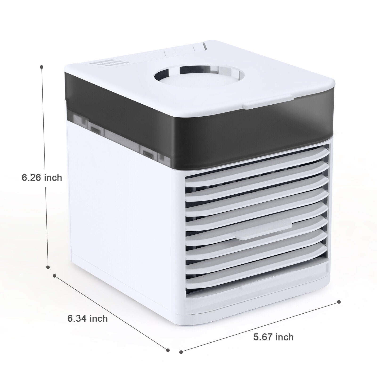 4 In 1 Personal Portable Cooler AC Air Conditioner Unit Air Fan Humidifier 4 In 1 Upgraded Portable Air Conditioner Cooling Fan 3 Speed Home Office Tent Home dealsniper-net