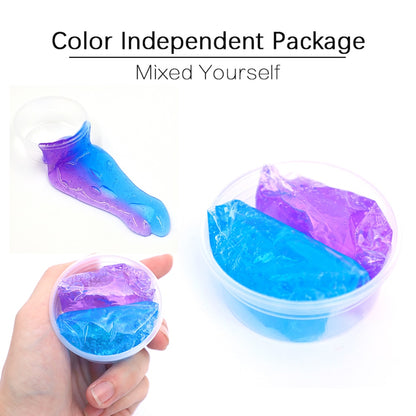 Color Matching Gradient Multicolor Crystal Mud Slime Kids DealSniper.net