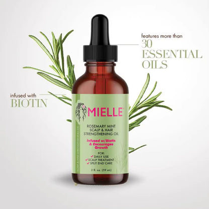MIELLE Mint Scalp Hair Strengthening Oil Beauty DealSniper.net