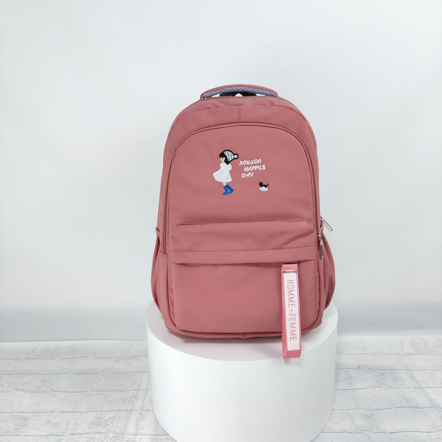 Schoolbag Fashion Casual Large Capacity Multi-functional Backpack Men DealSniper.net Red 3style 45x30x15cM