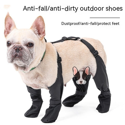 Waterproof Dog Shoes Adjustable Dog Boots Pet Pets dealsniper-net