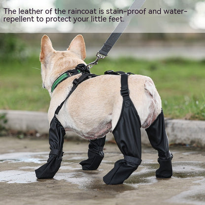 Waterproof Dog Shoes Adjustable Dog Boots Pet Pets dealsniper-net