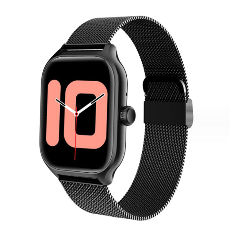 Bluetooth Smart Watch Full Touch Screen Heart Rate Jewelry Gym From House Black