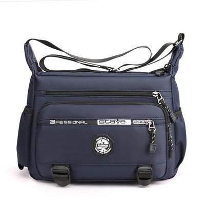 Oxford Cloth Shoulder Bag Business Briefcase Durable Travel dealsniper-net