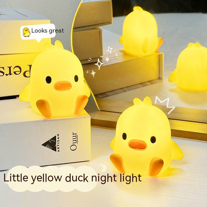 Small Yellow Duck Small Night Lamp Bedside Lamp Home Decor Gym From House