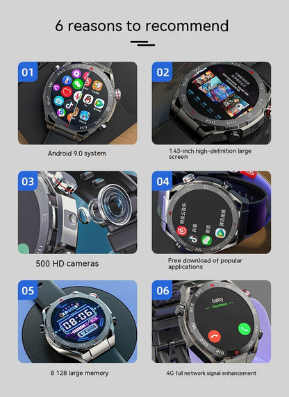Smart Watch Phone Card Multi-function Sports Jewelry dealsniper-net