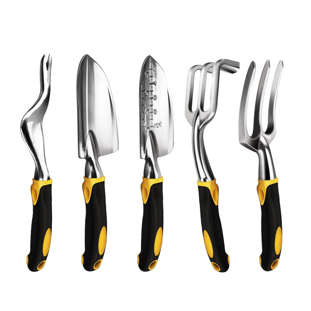 Garden Tool Hand Trowel Rake Cultivator Weeder Tools Garden dealsniper-net Five piece set
