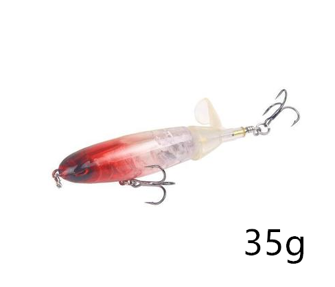 Road Sub-bait Propeller Tractor Hard Bait Floating Water Pencil Lure Bait