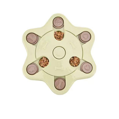 Dog Puzzle Toys Increase IQ Interactive Slow Dispensing Feeding Pets Gym From House