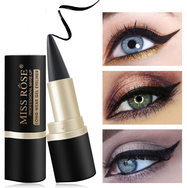 Waterproof Black Eyeliner Liquid Eye Liner Pen Pencil Gel Beauty dealsniper-net Black