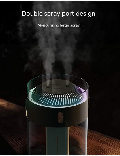 Large Capacity Double Spray Humidifier 26L Ambience Light House DealSniper.net