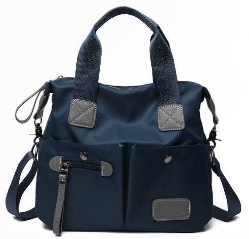 Ladies Handbag Shoulder Bag Women dealsniper-net Dark blue M