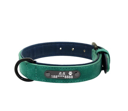 Dog Tag Identity Card Customization Pets DealSniper.net Green L