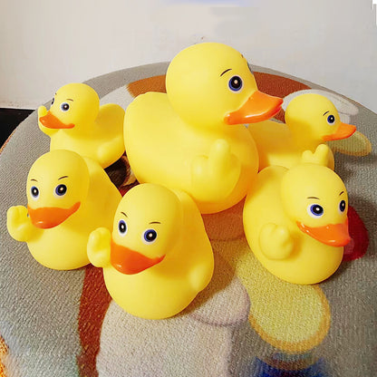 Middle Finger Plastic Small Yellow Duck Kids dealsniper-net