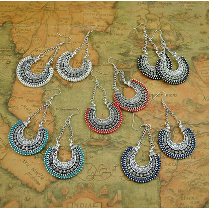 Bohemian vintage earrings Jewelry dealsniper-net