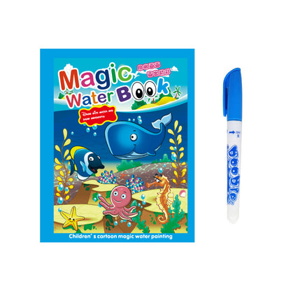 Children's Creative Magic Water Painting Book Kids dealsniper-net