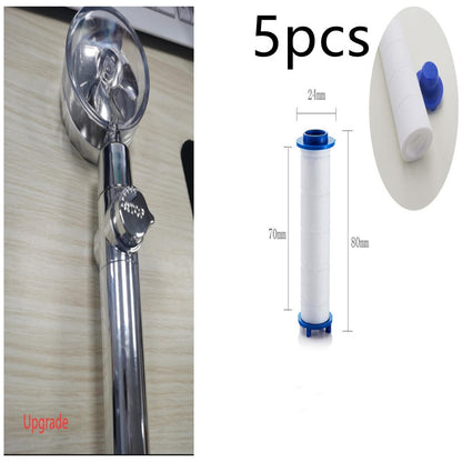 New Turbo Propeller Shower Head Water Saving High Pressure Flow