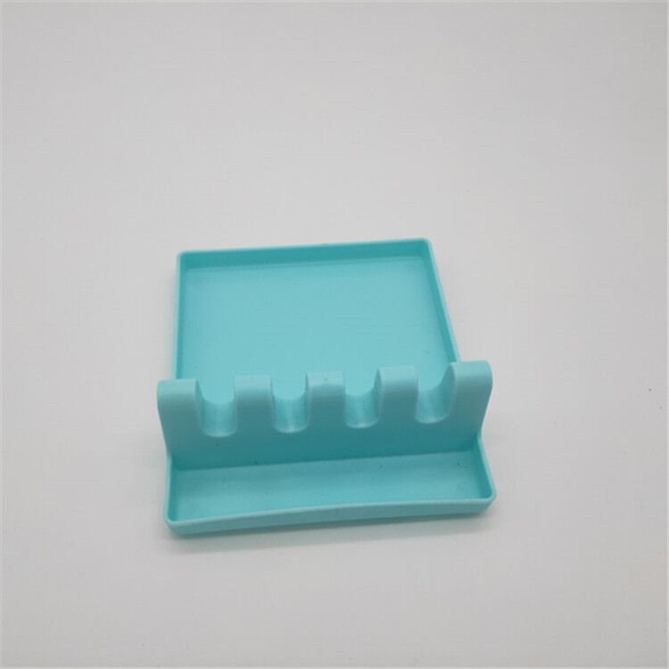 Kitchen Silicone Spoon Pad Spatula Mat Kitchen dealsniper-net BLUE