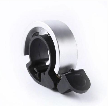 Aluminum Alloy Bicycle Bell For Children Adults Moutain Bike Cycling Outdoor DealSniper.net L Silver