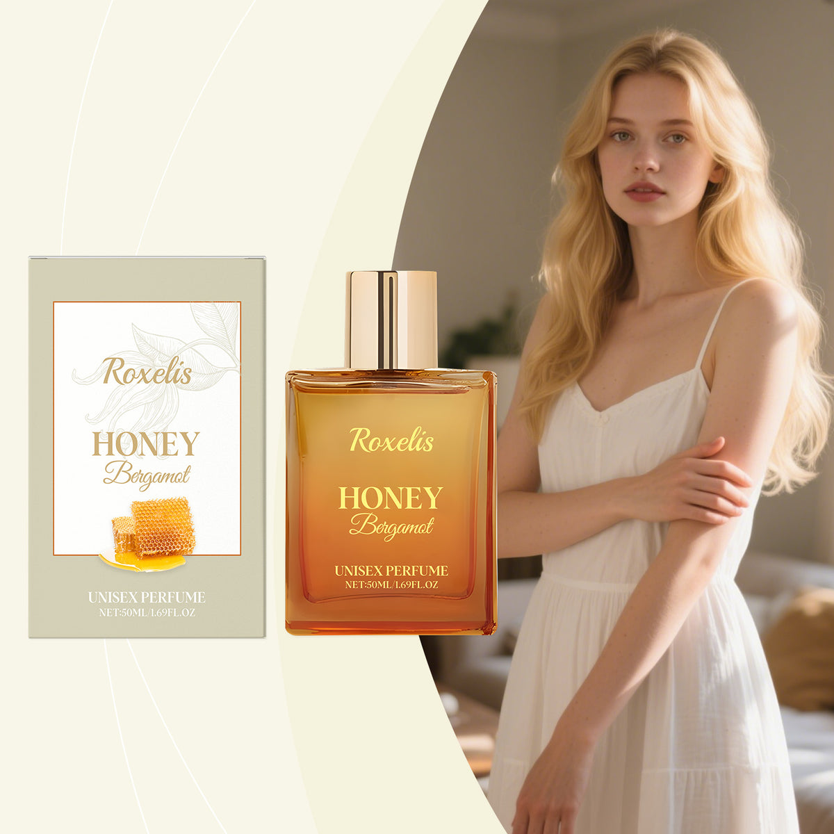 Honey Bergamot Perfume Long-Lasting Light & Fresh-fragrance Beauty DealSniper.net