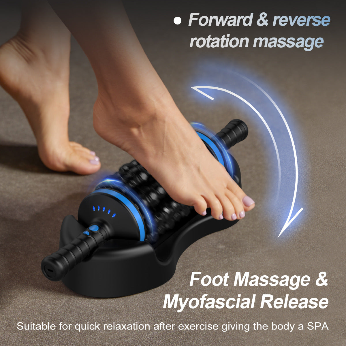 Muscle Relaxation Handheld Electric Rollers Massager Sports Gym From House