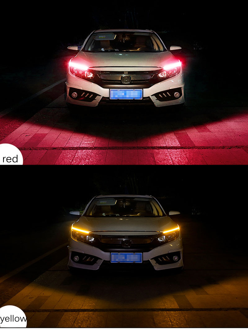Car Light Turn Signal Led Strip Car LED Daytime Running Vehicle Gym From House