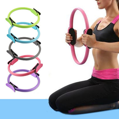 Yoga Fitness Pilates Ring Women Girls Circle Magic Dual Exercise Sports dealsniper-net