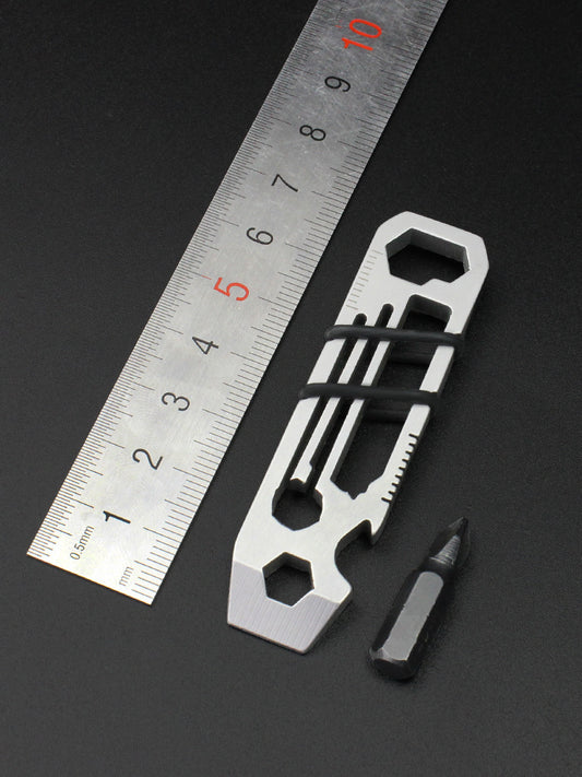 Multi-functional screwdriver bottle opener 6-foot wrench