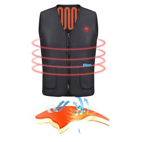 Outdoor Riding Skiing Fishing Electric Heated Vest Outdoor dealsniper-net