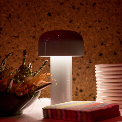 Designer Mushroom Table Lamp Night Light Portable Cordless Home Decor dealsniper-net