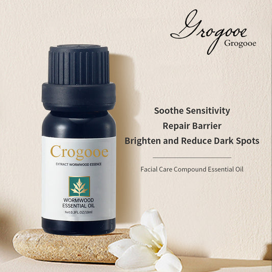 Crogooe-Wormwood Essential Oil,100  Pure Oil Blend Contains