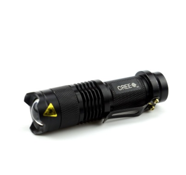 Telescopic zoom LED flashlight Outdoor dealsniper-net