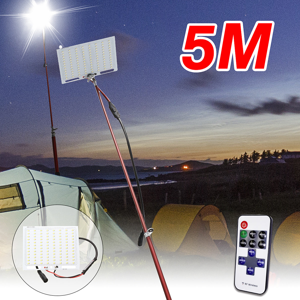 LED Fishing Rod Light Outdoor DealSniper.net