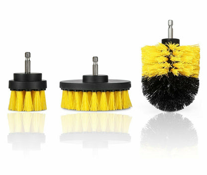 Drill Brush Set Power Scrubber Brushes for Car Wash