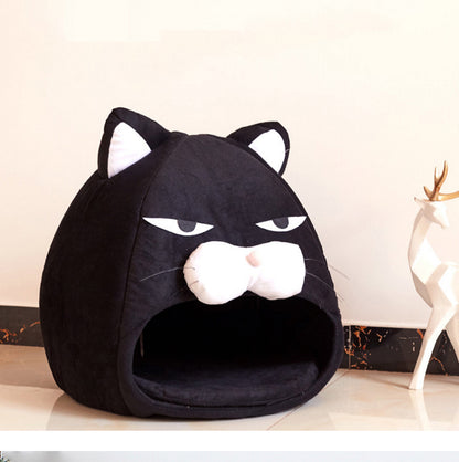 Cat House Bed Mat Sleeping Nest Pet Bed Pets Gym From House