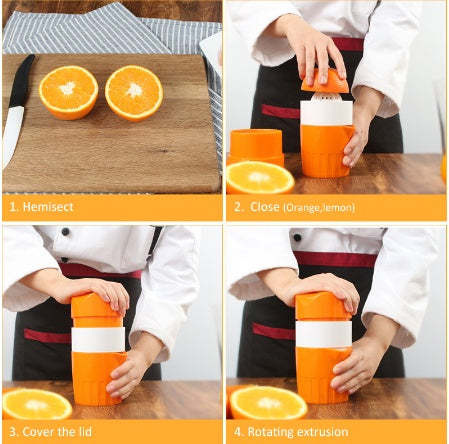 Handheld Juicer Manual Juicer Fruit Press Extractor Kitchen DealSniper.net