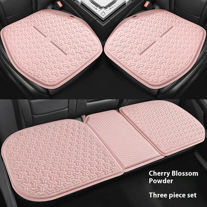 Car Seat Cushion Four Seasons Universal Cool Pad Gel Vehicle dealsniper-net Cherry Pink 3PCs Set