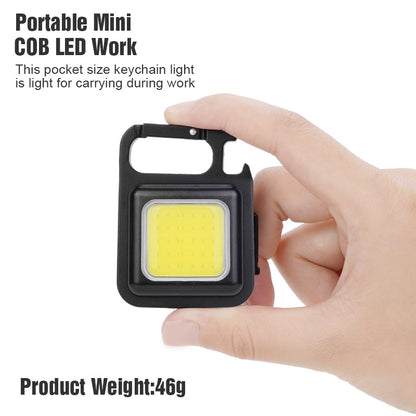 Outdoor USB Mini Alloy Keychain Light Home Emergency Night Light Car